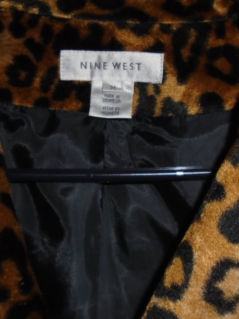 Nine West Leopard Coat